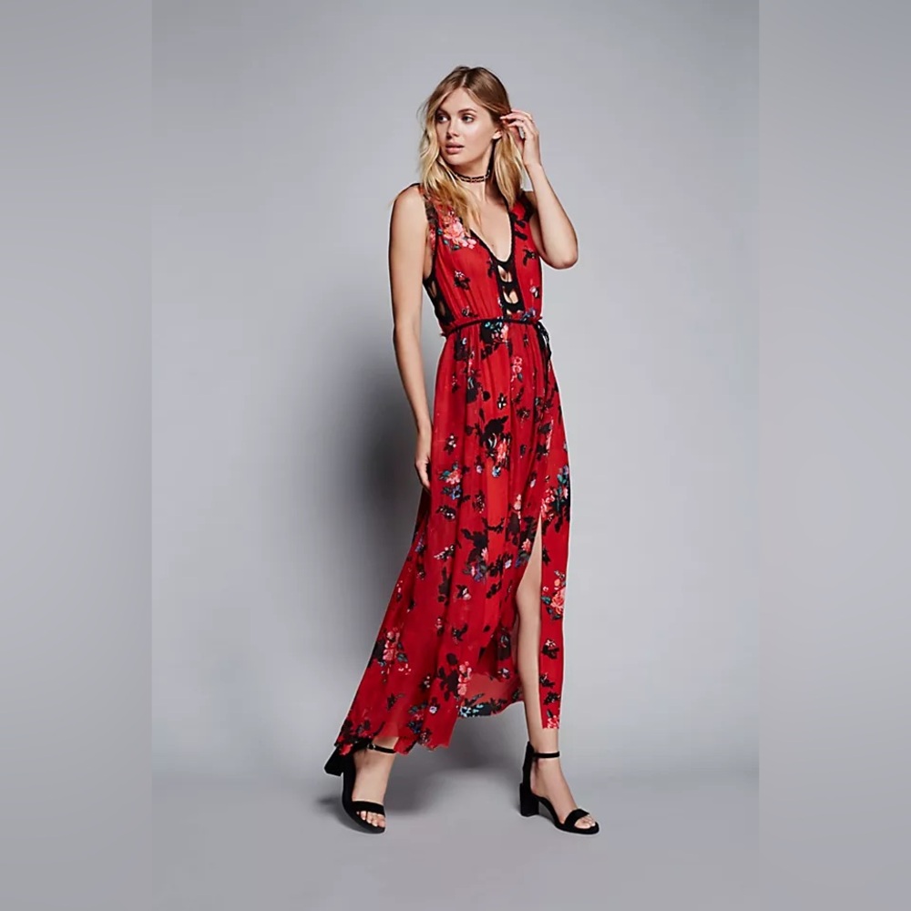 Free People Moonlight Garden Maxi | Size large
